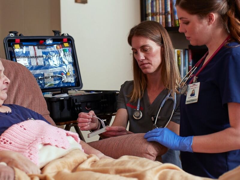 A House Call for Seniors with Flu Symptoms