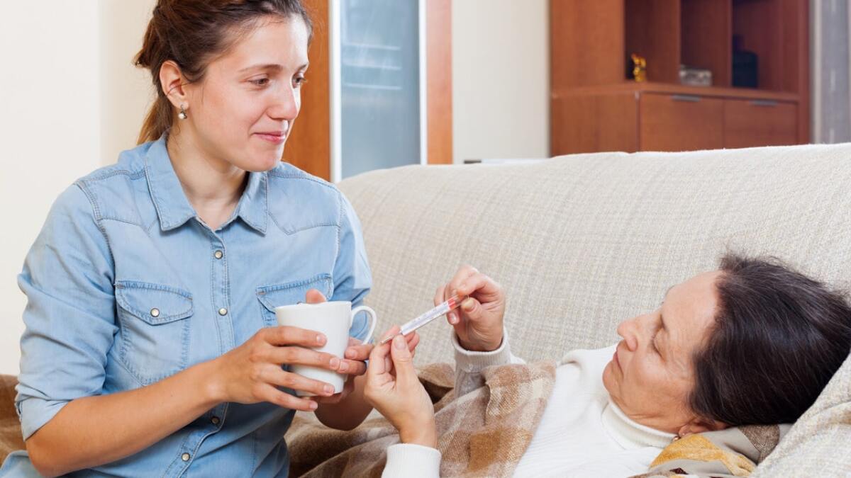 4 Tips For Caring For A Senior With The Flu | Dispatchhealth