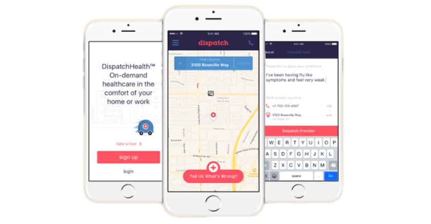 DispatchHealth mobile apps on Apple and Google